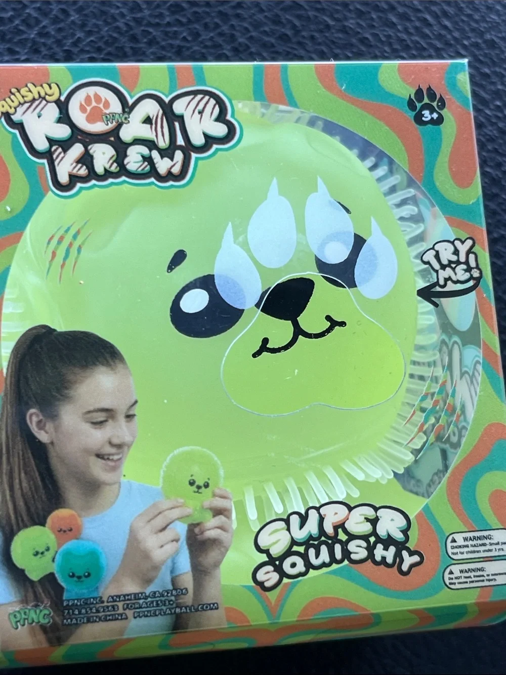 Super Squishy Sensory Toy — Lime Green